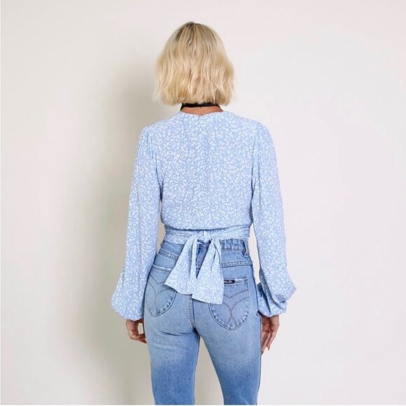 Rolla's Layla Wrap Blouse - Picture 4 of 12